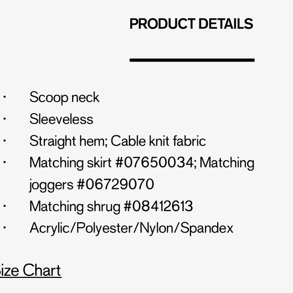 Cable Knit Cami Sweater - Picture 5 of 5